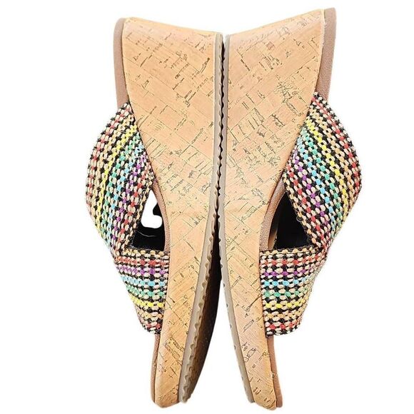 Skechers Women's Beverlee-Delighted Wedge Sandal Size 7 - Picture 8 of 11